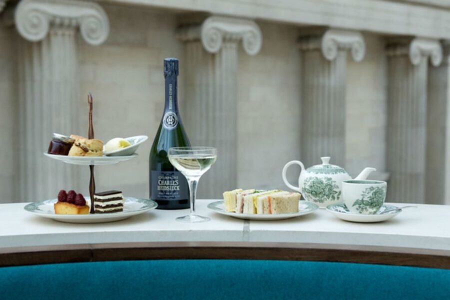 Afternoon Tea at the British Museum - The tea menu: organic loose leaf and flowering favorites