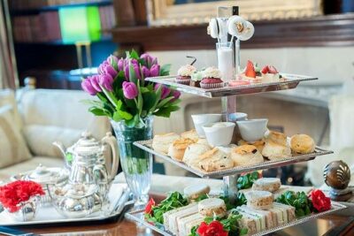 Afternoon Tea at The Milestone Hotel London - Your tea service flow: sandwiches to scones to desserts