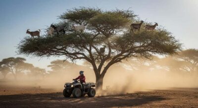 Agadir: Quad Bike Safari Desert With Moroccan Tea - Arriving at the Camp: ATV Setup and a Trial Ride That Helps