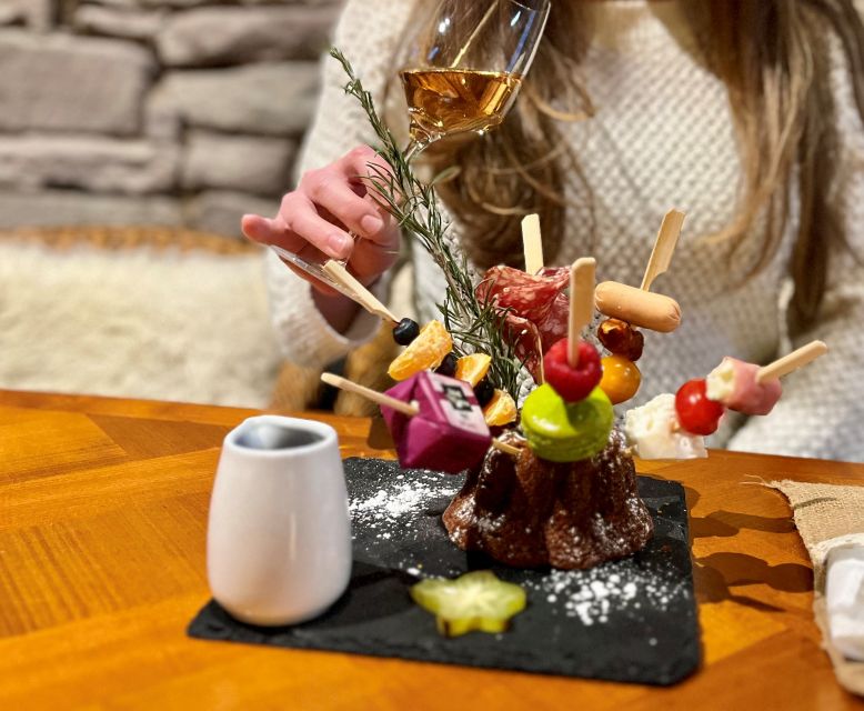 Alsatian Immersive Wine Tour, Wine Tasting & wine/tea time - Entering the cellar show: the 180° barrel video in Gertwiller
