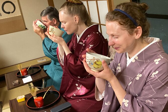 An Amazing set of Cultural experience: Kimono, Tea Ceremony and Calligraphy - Photos, pacing, and the small-group feel (max 8)