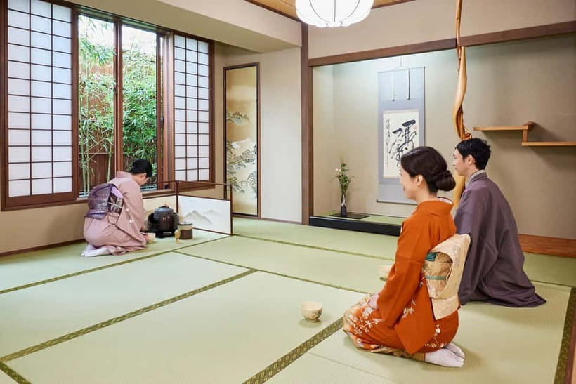 Asakusa: Kimono Tea Ceremony with Matcha and Sweet - Dressing in a seasonal kimono: the part that feels like a mini makeover