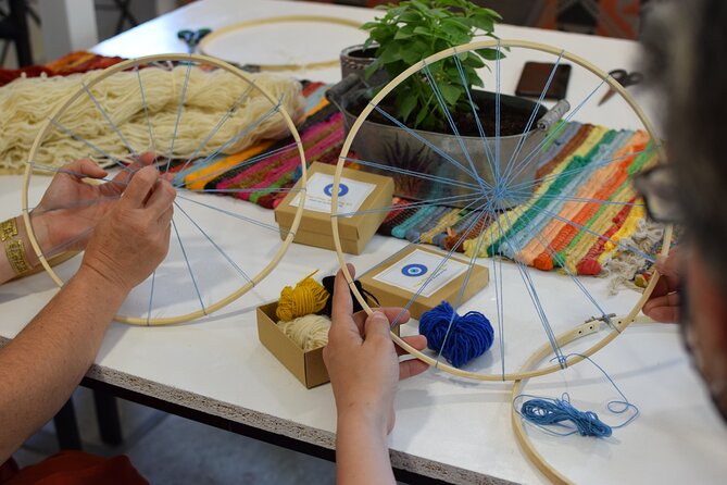 Athens: Evil Eye Weaving Workshop with Greek Tea - Greek herbal tea and cookies: the included break that helps