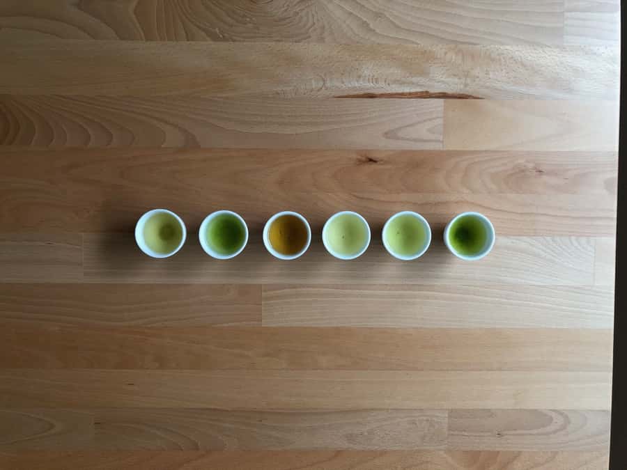 Authentic Japanese tea tasting: sencha, matcha and gyokuro - Matcha powder: 4 tasting styles plus sweets