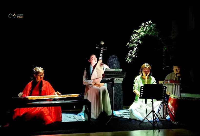 Beijing Culture Event: Tea Ceremony, Music Show, Calligraphy - Guqin performance: hearing a national treasure up close