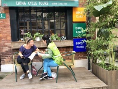 Biking Real Shanghai& Tea Tasting Experience - Finding the meeting spot at Garden Hotel (and starting on time)