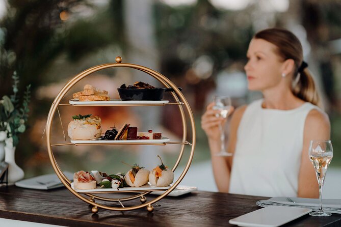 Boab and Myrtle Chandon High Tea in Broome - The drink pairing: Chandon Garden Spritz and a sparkling flight