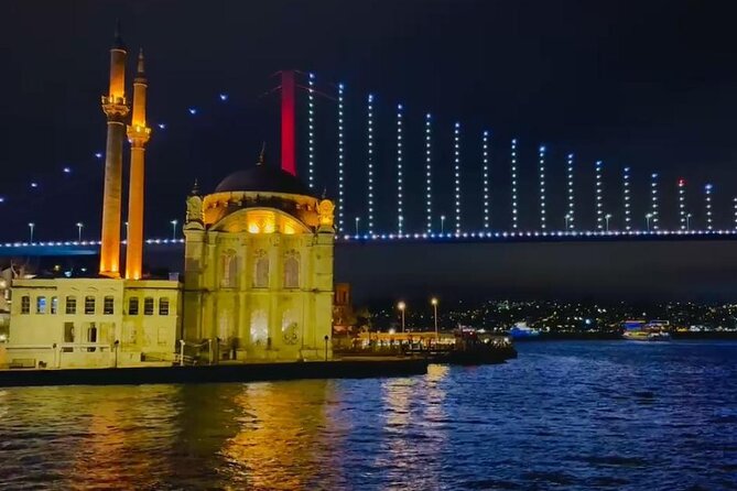 Bosphorus Night Lights: Guided Cruise With Tea and Cookies - Key highlights you’ll feel on the water