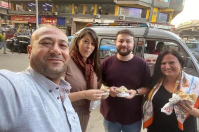 Cairo Food Tour in local places & Egyptian Mint Tea - Pickup, private vehicle, and getting around Cairo without stress