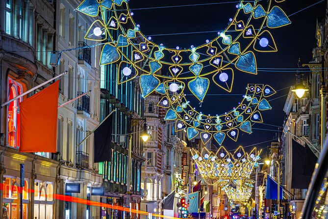 Christmas Lights Afternoon Tea Bus Tour - Regent Street Stop: The West End That Looks Like Christmas Card Material