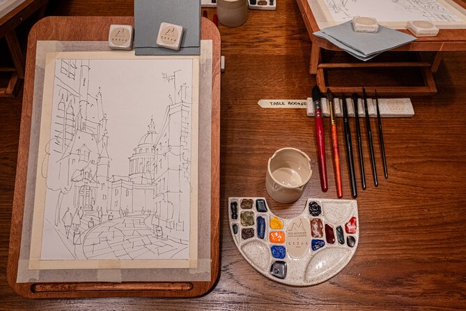 Cinematic Watercolor Workshop and Tea Experience at Boma Café - The Mid-Session Japanese Tea Ceremony Break with Gaiwan Teaware