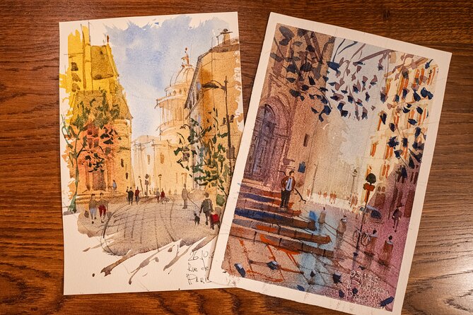 Cinematic Watercolor Workshop and Tea Experience at Boma Café - What You Take Home: Framed Artwork, Photos, and a Tote for Safe Travel