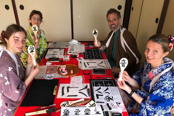 Cultural Activities :Kimono, tea ceremony, Calligraphy and Amulet - How the temple setting connects Buddhism, culture, and everyday practice