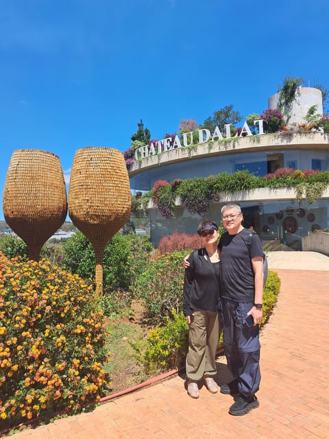 Dalat Winery and Tea tour - Linh Phuoc Pagoda: recycled terracotta, big visual impact