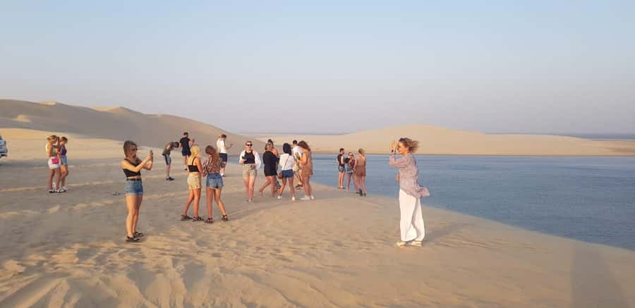 Doha: Sunset desert tour with Camel Ride, Inland Sea & Tea - The “why” behind this tour: sunset plus real desert time