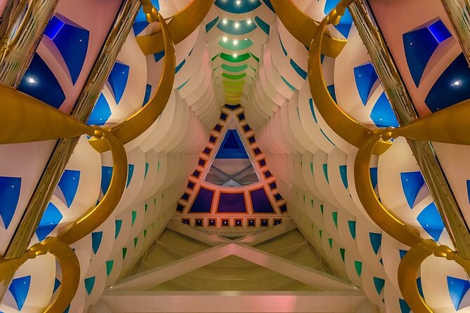 Dubai Burj Al Arab Guided Tour with High Tea Experience. - Arriving on the 340-meter access road to Burj al Arab