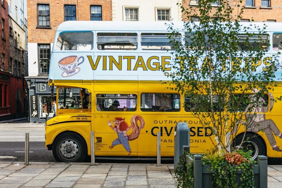 Dublin: Afternoon Tea Vintage Bus Tour - How the 75 minutes feel on board