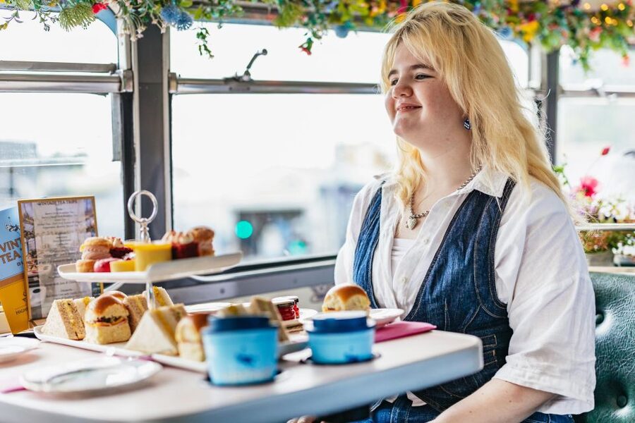 Dublin: Afternoon Tea Vintage Bus Tour - The hosts and the 1960s music that set the tone