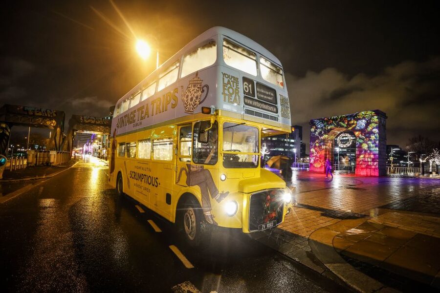 Dublin: Christmas Lights Festive Bus Tour with Afternoon Tea - Price and value: is $68 for 80 minutes a good deal?