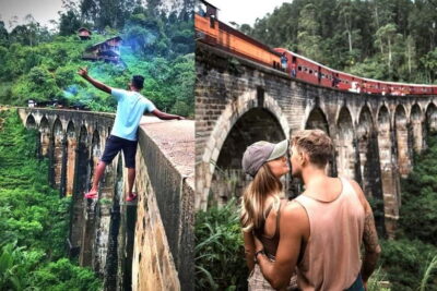 Ella: 9 Arches Bridge, Little Adam's Peak, Tea Factory, Food - Nine Arches Bridge Train Spotting: The Stone-Bridge Feeling