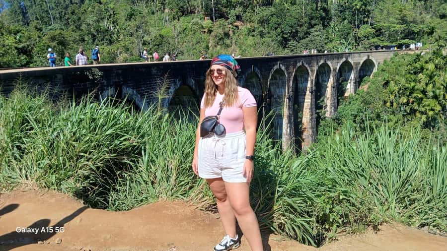 ELLA Lipton Seat Tea Test & Pluck 9 Arch, Waterfalls, by TUK - Diyaluma Falls and Upper Diyaluma: Pool Time at Sri Lanka’s Second-Highest