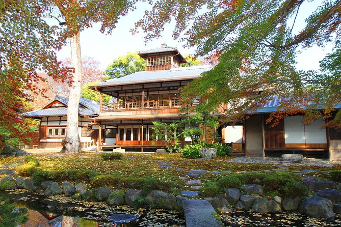 Family Mitsui House Museum with green tea admission ticket - The Garden Walk: Season Changes You Can Notice