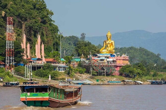 From Chiang Rai: 3 Temples, Golden Triangle Tour, Tea Plantation - Opium Museum and Golden Triangle at Sop Ruak: Real Context for the Borderland