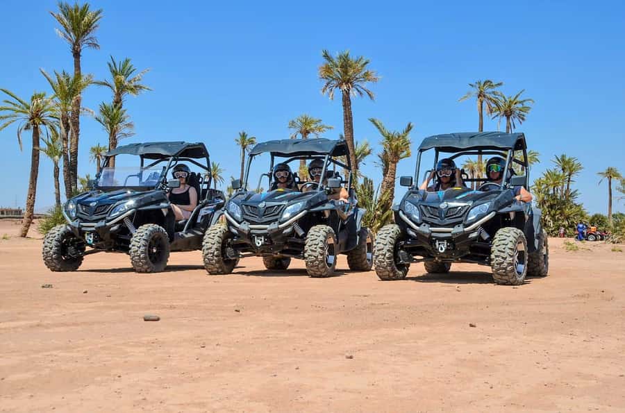 From Marrakech: Palm Grove Quad Bike Tour with Mint Tea - Getting Picked Up in Marrakech and Reaching the Desert Fast