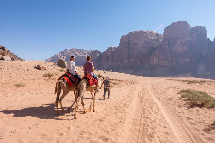 From Wadi Rum: Camel Ride Experience with Tea and Guide - Meeting point and the one-road reality of Wadi Rum