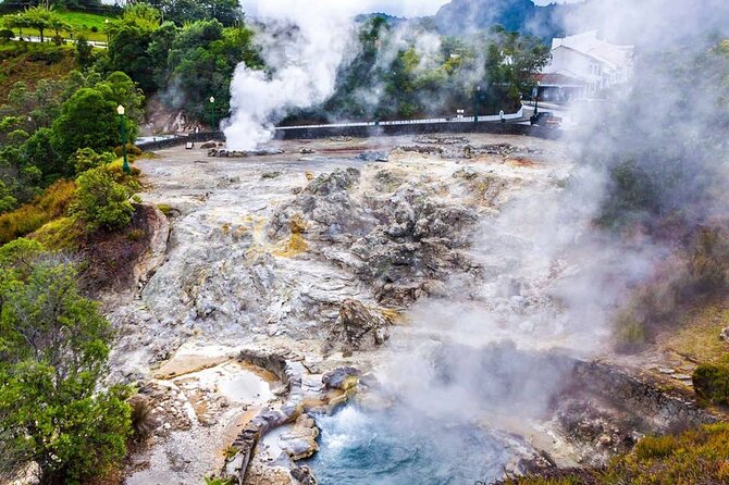 Furnas Volcano & Tea Plantation With Traditional Lunch, East Tour - Caldeira das Furnas mineral waters and fumaroles