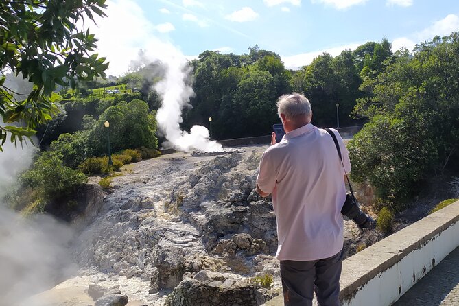 Furnas Volcano & Tea Plantation With Traditional Lunch, East Tour - Pickup in Ponta Delgada and getting around without stress