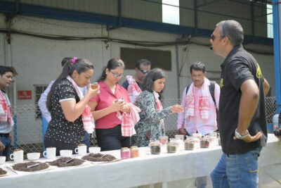 Guwahati Tea Garden tour @ Amchong - Nursery visit and tea plucking: hands-on learning in the tea garden