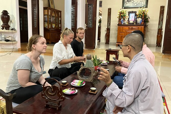 Hue Retreat: Tea and Meditation Tour with Vegetarian Meal - Tea, Breathing, and the Meditation Session With Monks