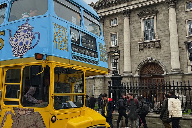 Irish Afternoon Tea on 1960s Vintage Bus in Dublin - Finding Stephen Court and avoiding last-minute stress