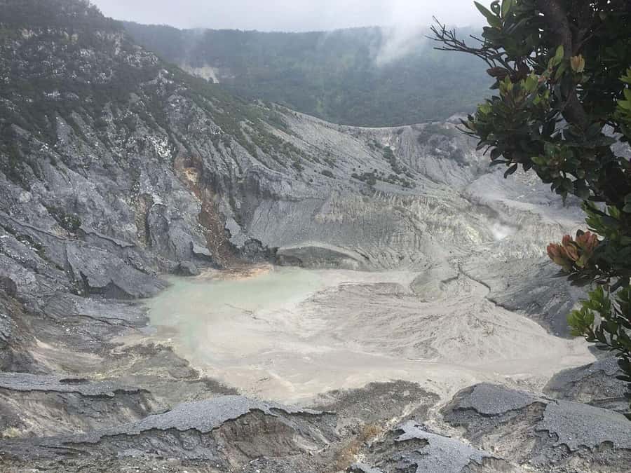 Jakarta: Waterfalls, Volcano, White Crater, Tea, Hot Spring - Tangkuban Perahu and the white crater: volcanic scenery without guesswork