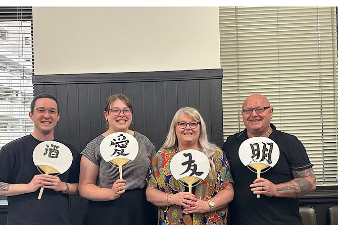 Japanese Calligraphy Class in Yokohama with Tea and Sweets - What You Take Home: Your Uchiwa, Plus an English Beginner Guide