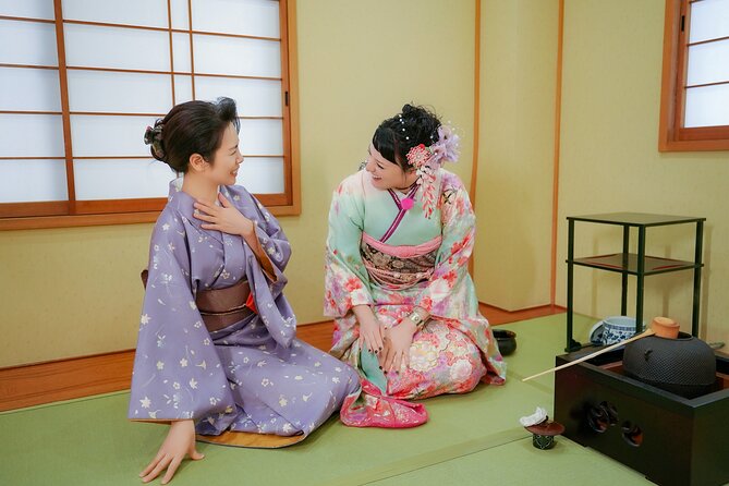 Japanese Matcha Tea Ceremony and Kimono Experience in Hanayaka - Choosing komon kimono or men’s kimono, or a yukata in summer