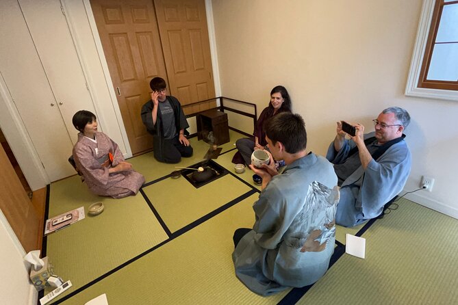 Japanese Tea Ceremony at Private Home in Yokohama, suburban Tokyo - Questions and Conversation With the Tea Master