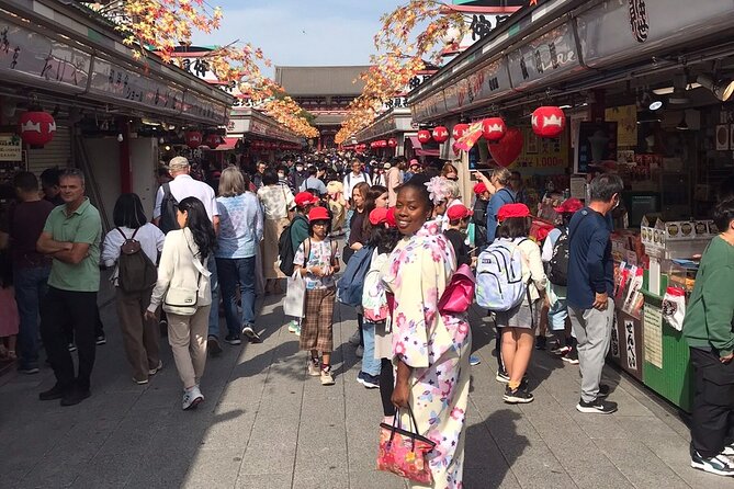 Kimono and Tea Ceremony in Asakusa Private Food Tour With Guide - Food Value: A5 Wagyu, Ice Cream, and the Stuff That Makes It a Meal