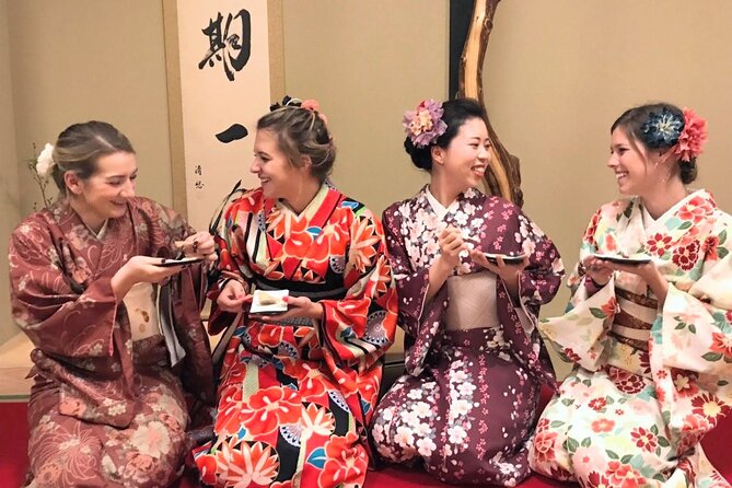 Kimono Tea Ceremony at Kyoto Maikoya, NISHIKI - Wagashi Sweets: The Pairing That Completes the Taste