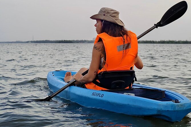 Kochi Kayaking Tour: Sunrise, Sunset & Floating Tea Break - The floating tea break: included, memorable, and surprisingly calming
