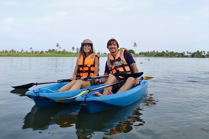 Kochi Kayaking Tour: Sunrise, Sunset & Floating Tea Break - Traditional Chinese fishing nets and working fishermen: the real village texture