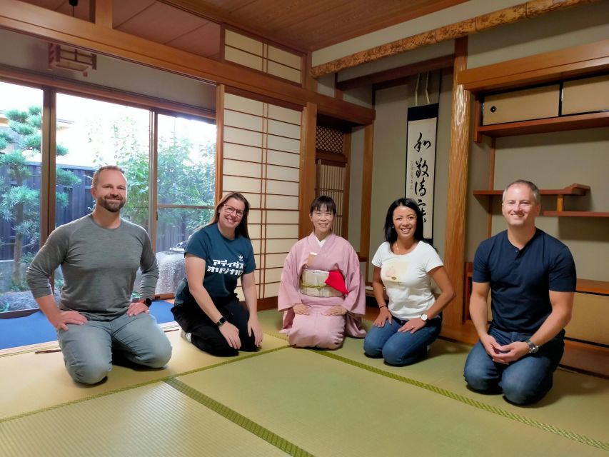 Kyoto Fushimiinari:Wagashi Making & Small Group Tea Ceremony - Key things to know before you go