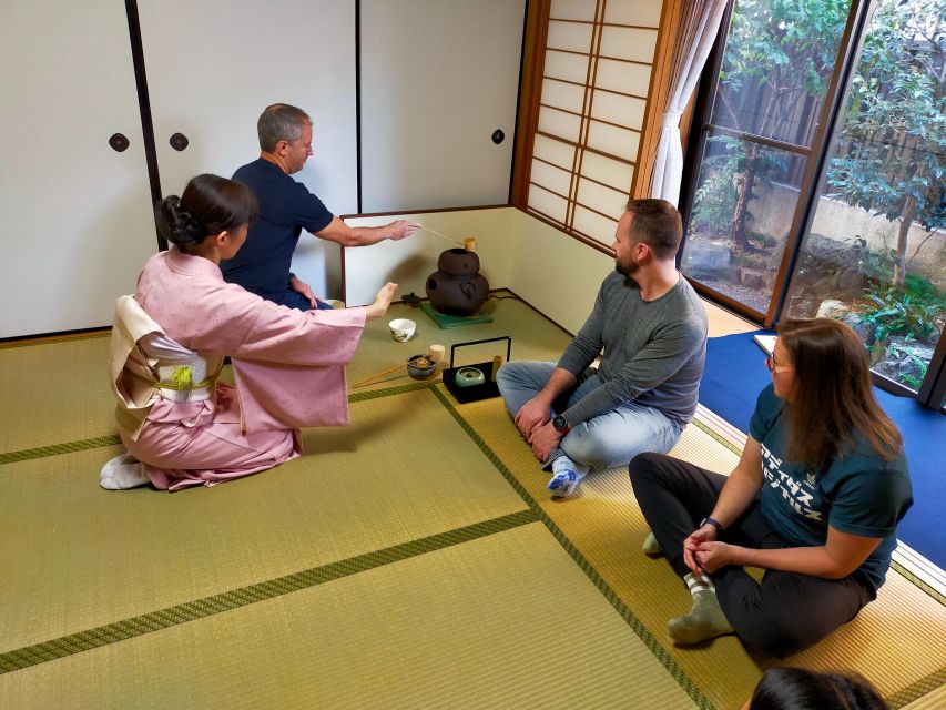 Kyoto Fushimiinari:Wagashi Making & Small Group Tea Ceremony - Make your own matcha: the bamboo whisk moment