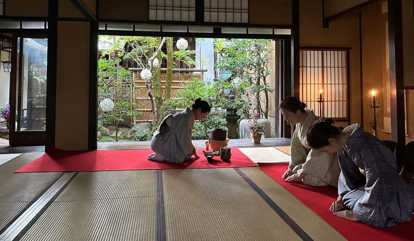 Kyoto: Kimono and Tea Ceremony Experience at Cultural Asset - The kimono dressing room: silk fit, socks, and what to wear under it