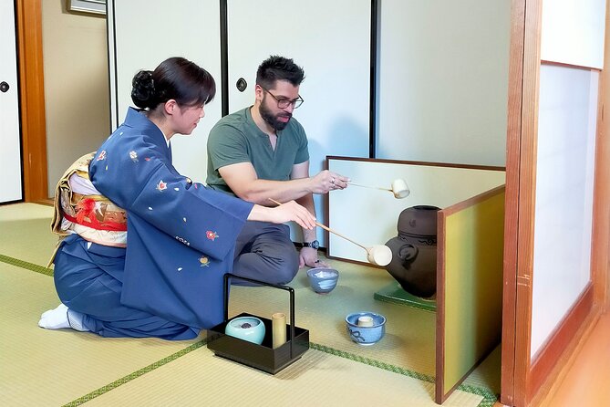 Kyoto near Fushimiinari Wagashi making&Small Group Tea Ceremony - Tatami comfort basics (and the chair option)