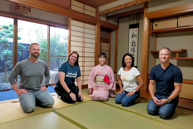 Kyoto near Fushimiinari Wagashi making&Small Group Tea Ceremony - Tea etiquette starts with how to attend