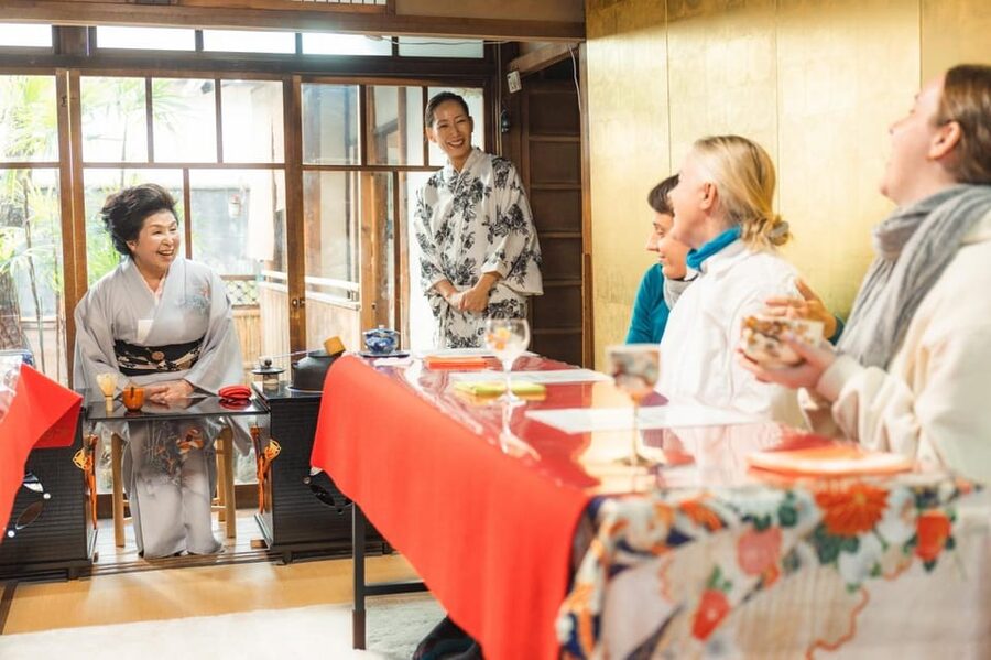 Kyoto: Table-Style Tea Ceremony at a Kyo-Machiya - What Happens in 90 Minutes: Purification, Matcha, Sweets, Calligraphy