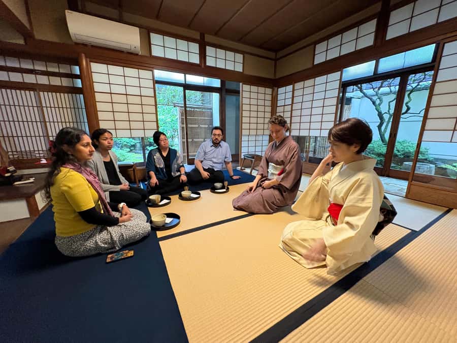 Kyoto: Tea Ceremony, in traditional Japan house (ENG/ES/NLD) - Caffeine and other room rules that can matter more than you think