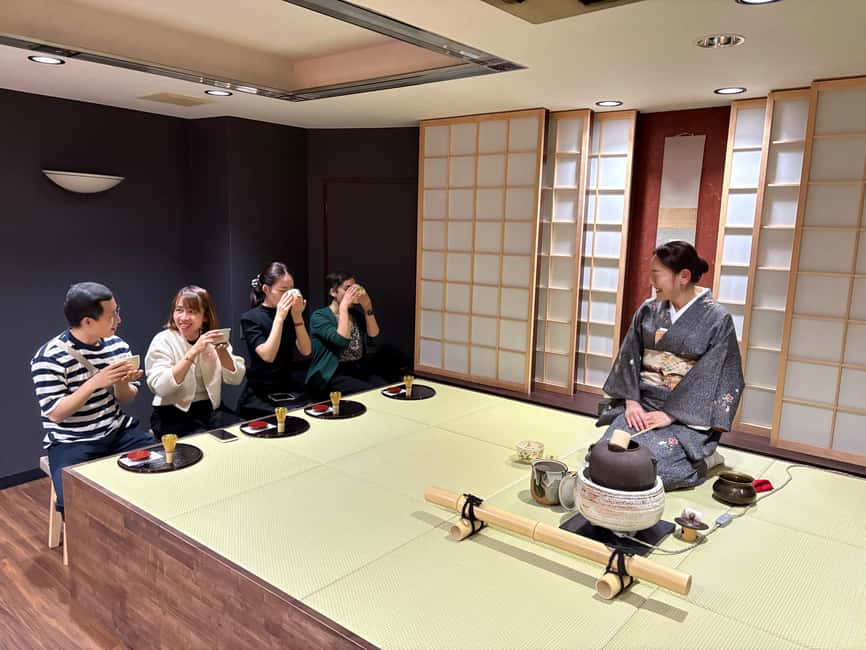 Kyoto: Traditional Tea Ceremony with Matcha & Sweets in Gion - Settling in and watching the tea master’s technique up close